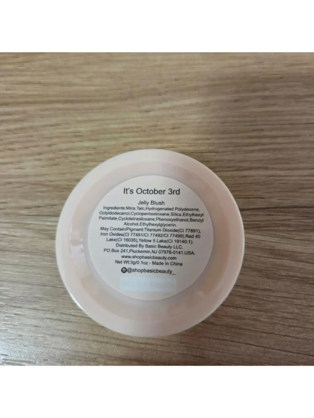 Basic Beauty Wet Jelly Blush
